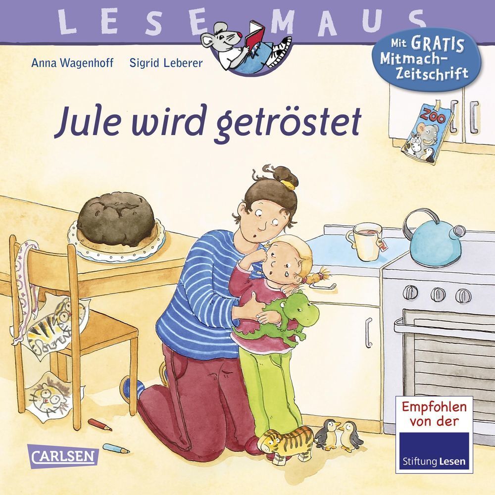 Cover: 9783551086525 | LESEMAUS 41: Jule wird getröstet | Anna Wagenhoff | Taschenbuch | 2017