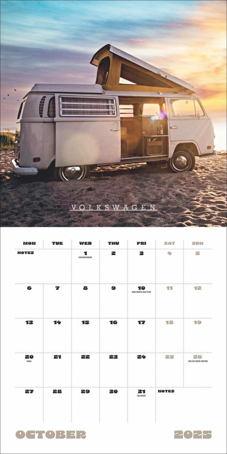 Bild: 9783840196799 | Camper Vans Broschurkalender 2025 | Kalender | Danilo | 28 S. | 2025