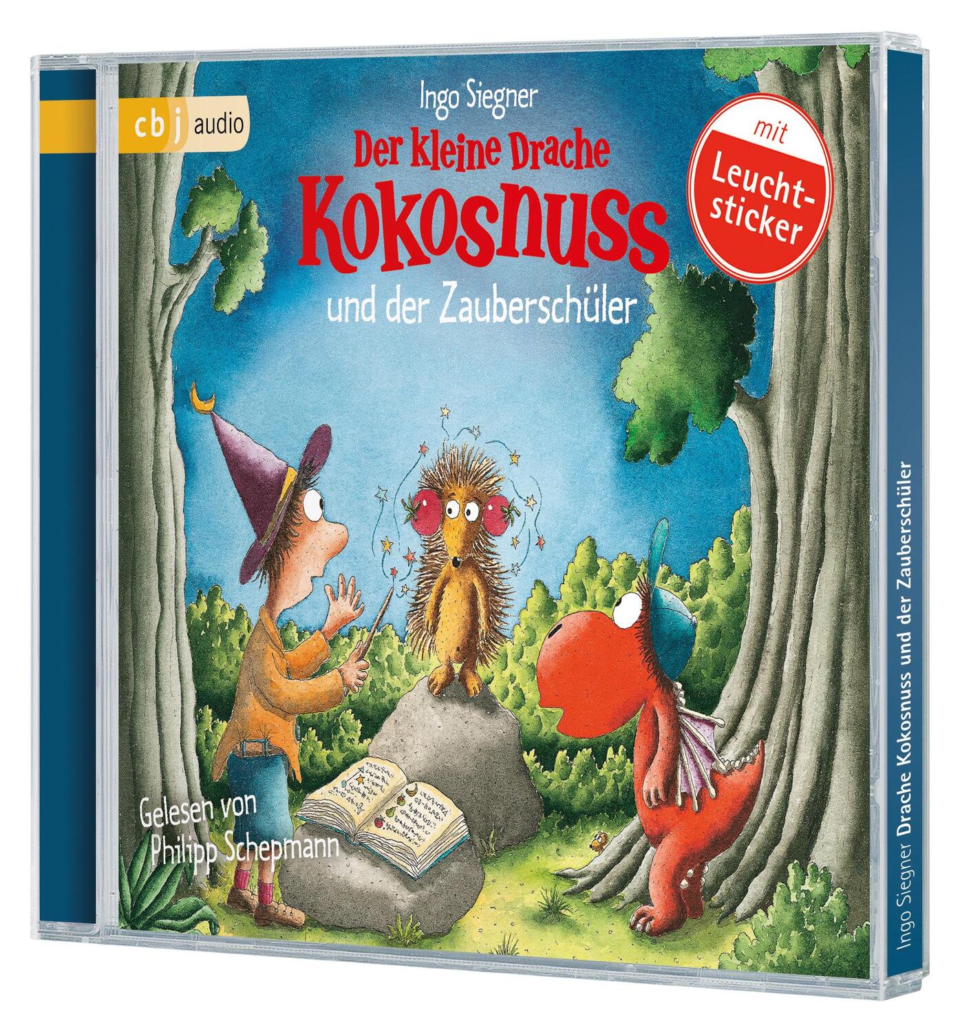 Bild: 9783837141269 | Der kleine Drache Kokosnuss und der Zauberschüler | Ingo Siegner | CD