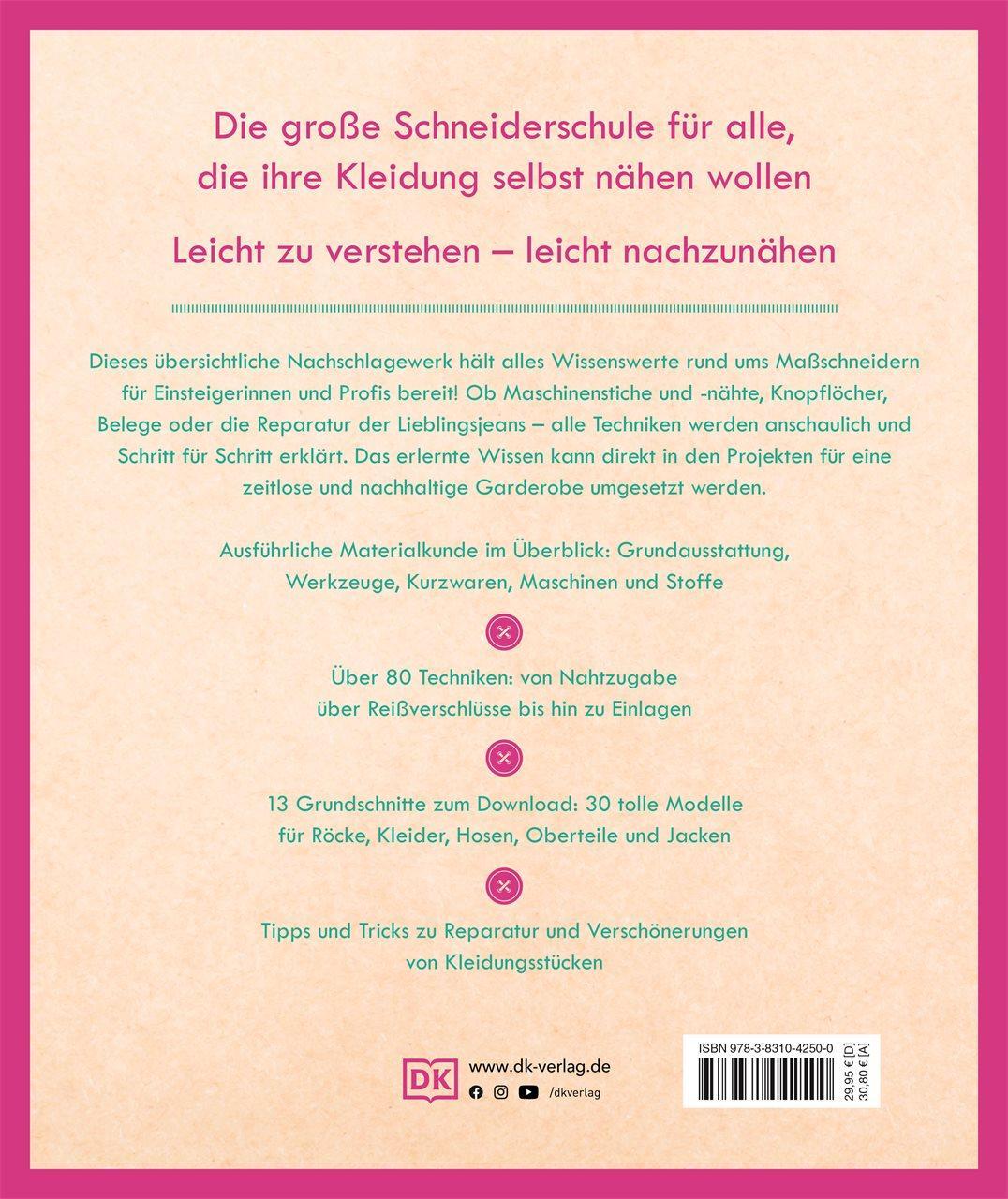 Rückseite: 9783831042500 | Maßgeschneidert. Die große Schule | Alison Smith | Buch | 304 S.