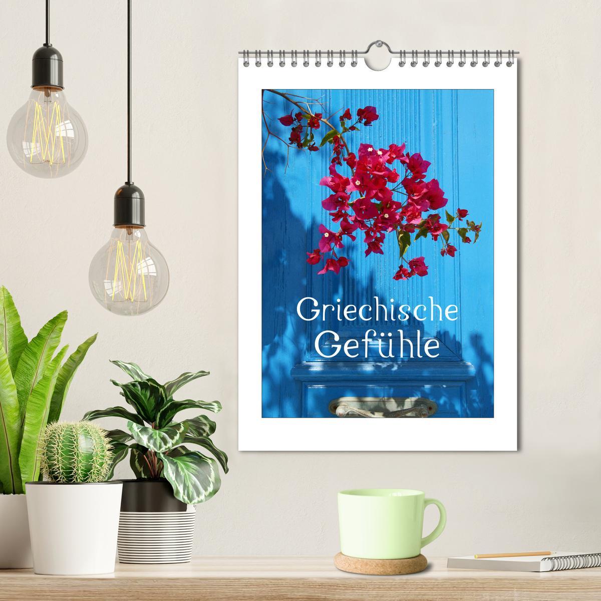 Bild: 9783435972845 | Griechische Gefühle (Wandkalender 2025 DIN A4 hoch), CALVENDO...