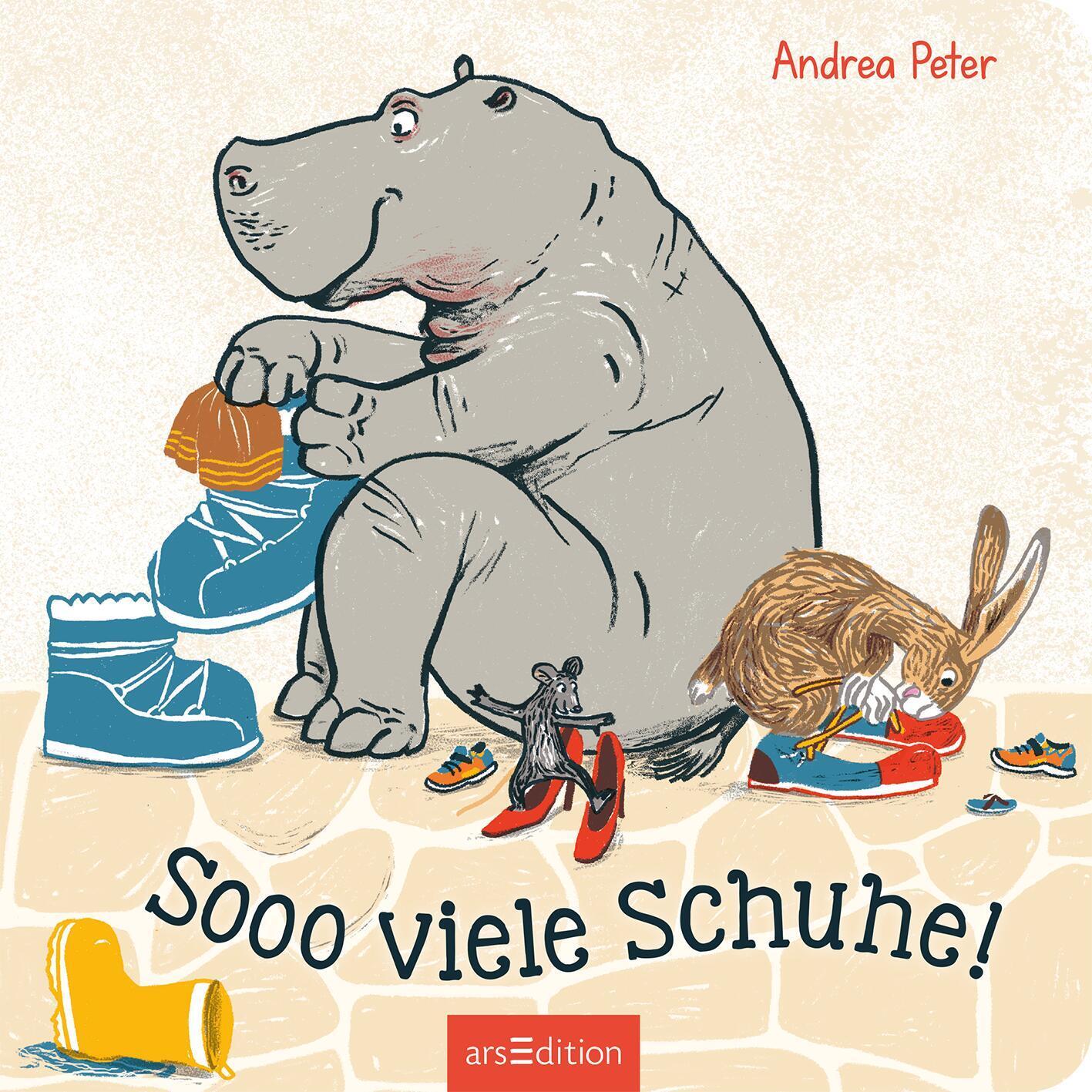 Bild: 9783845854281 | Sooo viele Schuhe! | Interaktiver Vorlesespaß | Andrea Peter | Buch