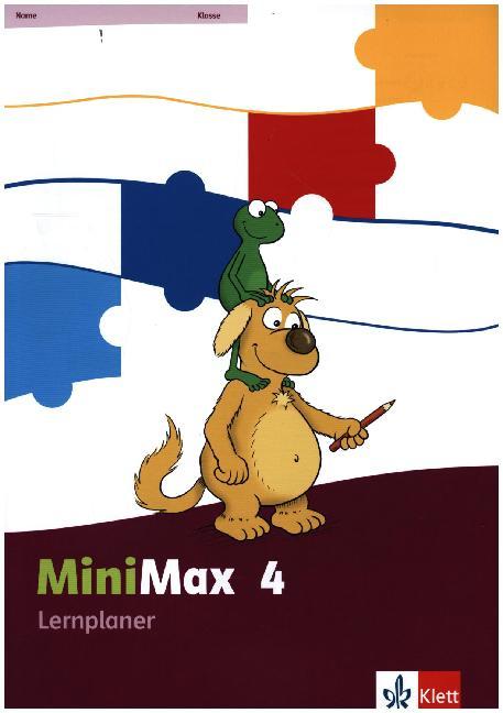 Cover: 9783122805647 | MiniMax 4 | Lernplaner mit 32 Teste-dich-selbst-Seiten Klasse 4 | 2015