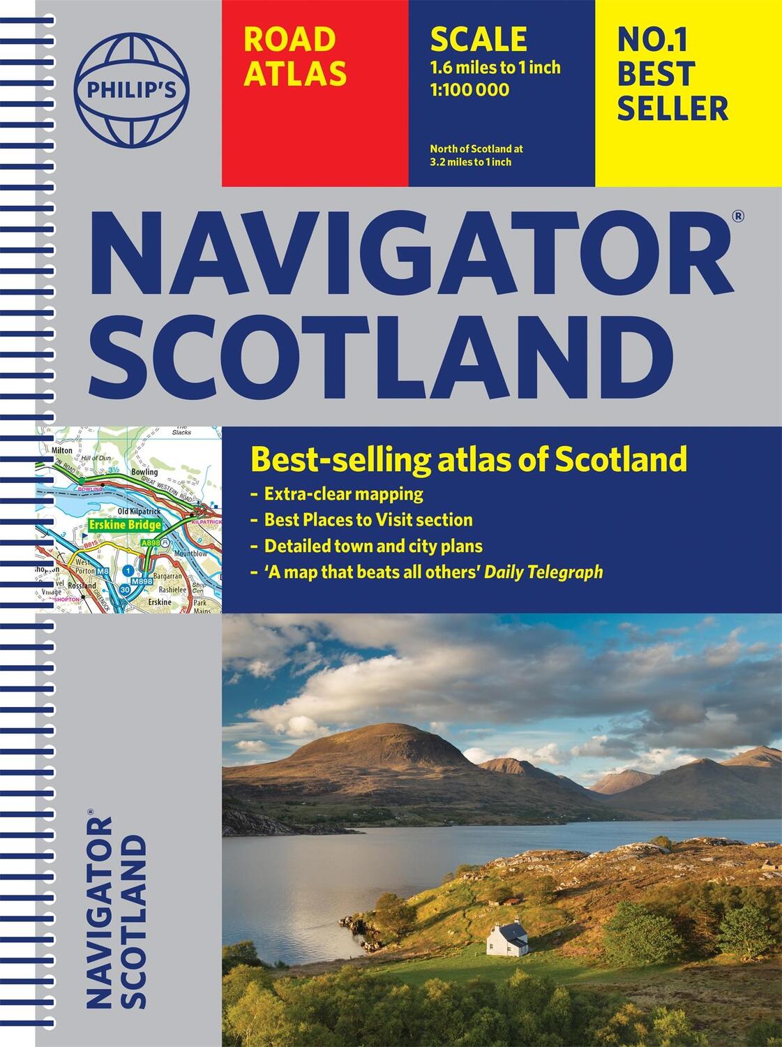 Cover: 9781849075459 | Philip's Navigator Scotland | Philip'S Maps | Taschenbuch | Englisch