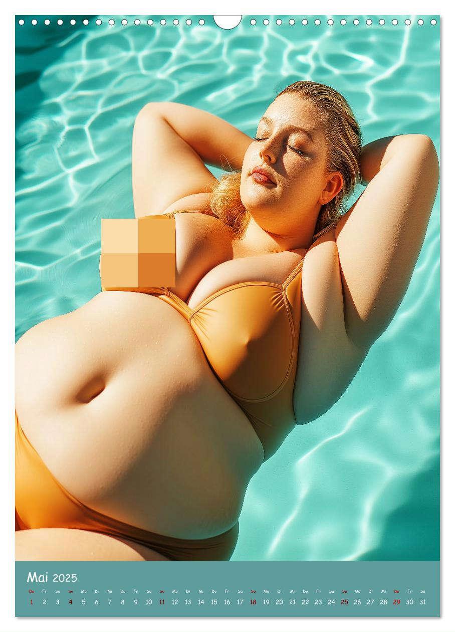 Bild: 9783457217528 | Curvy Pin-up Girls - Verführerische Rundungen am Pool (Wandkalender...