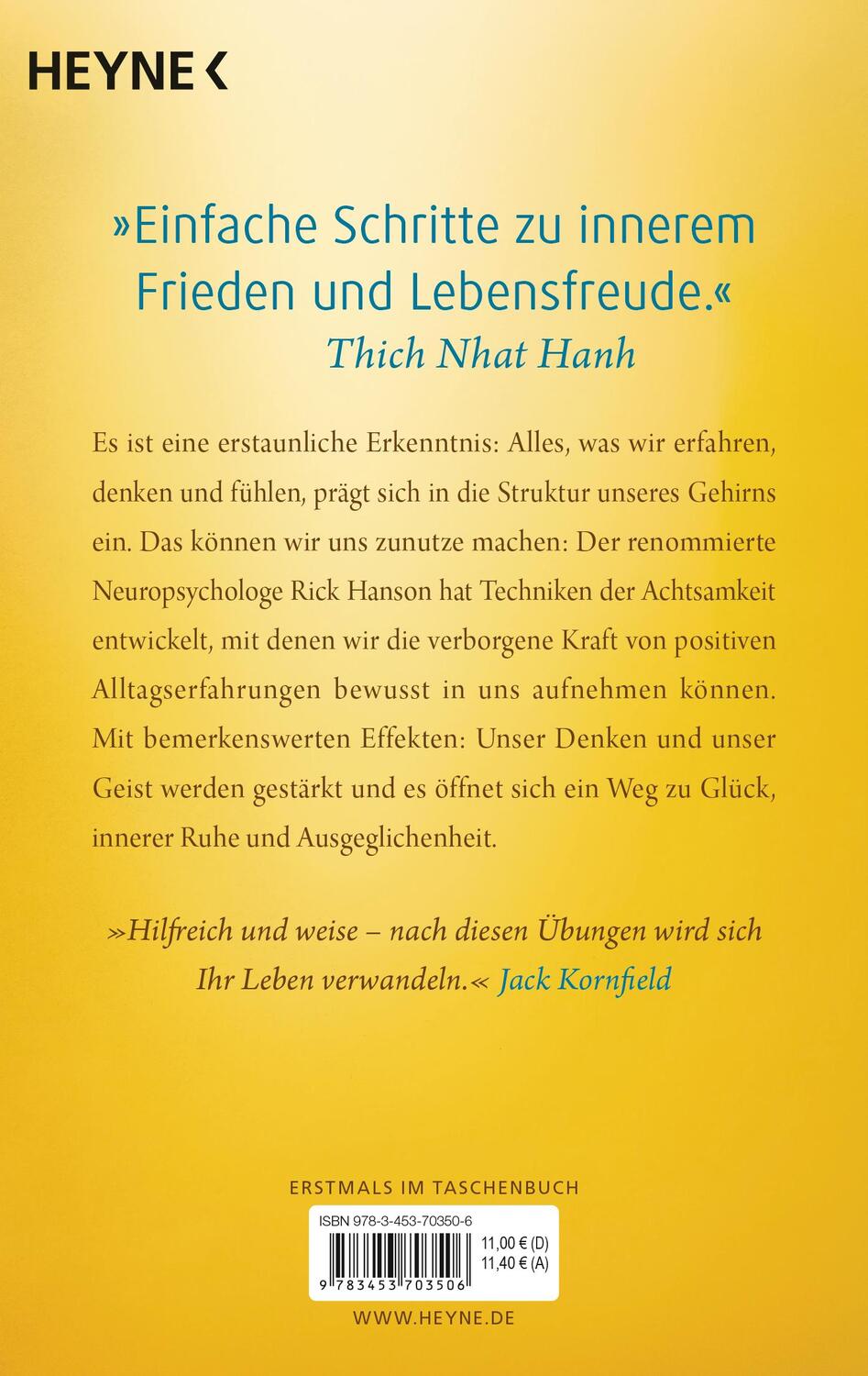 Bild: 9783453703506 | Denken wie ein Buddha | Rick Hanson | Taschenbuch | 288 S. | Deutsch