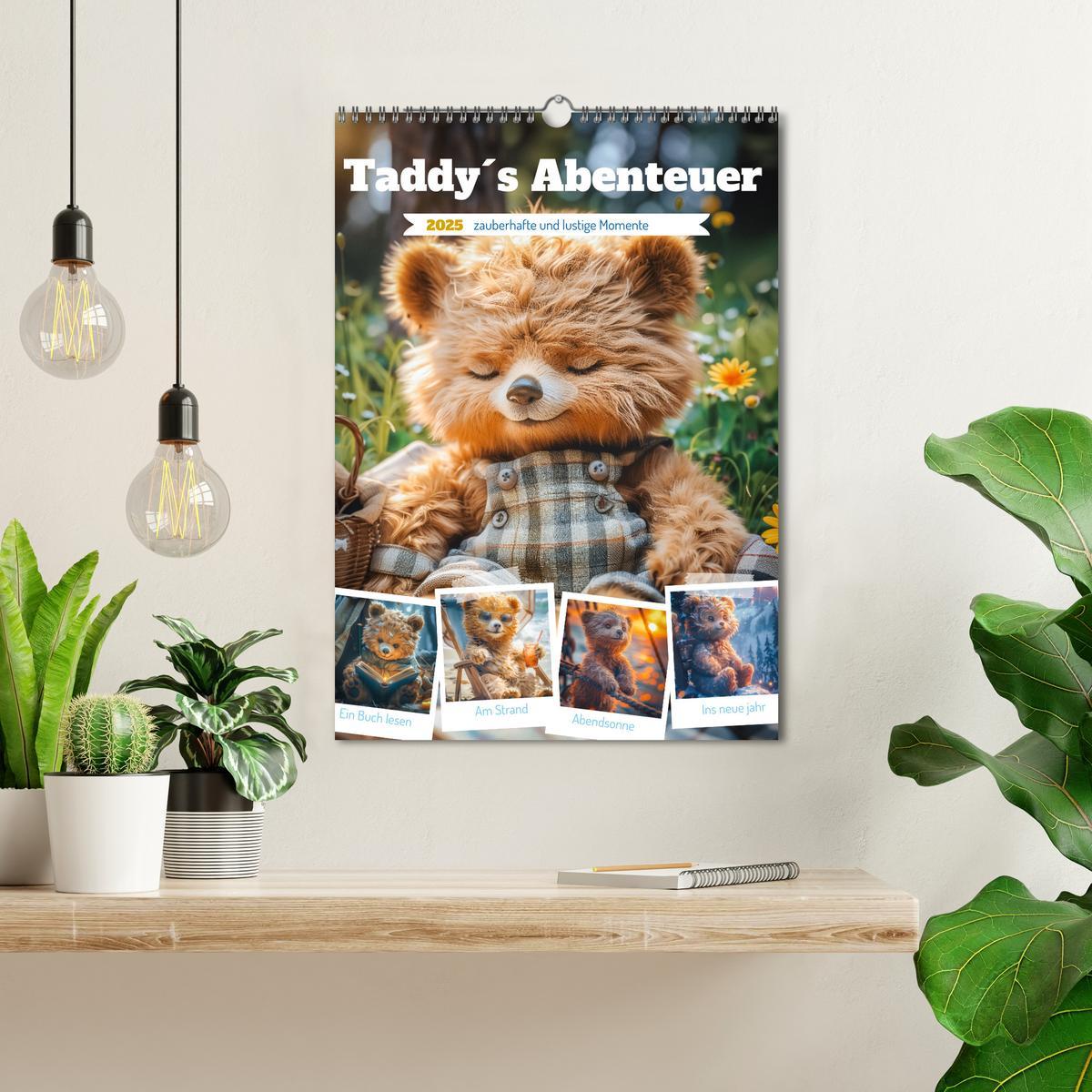 Bild: 9783457172964 | Taddy´s Abenteuer (Wandkalender 2025 DIN A3 hoch), CALVENDO...