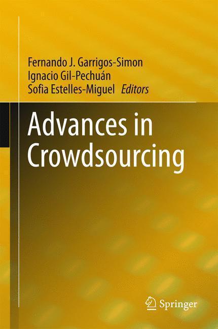 Bild: 9783319183404 | Advances in Crowdsourcing | Fernando J. Garrigos-Simon (u. a.) | Buch