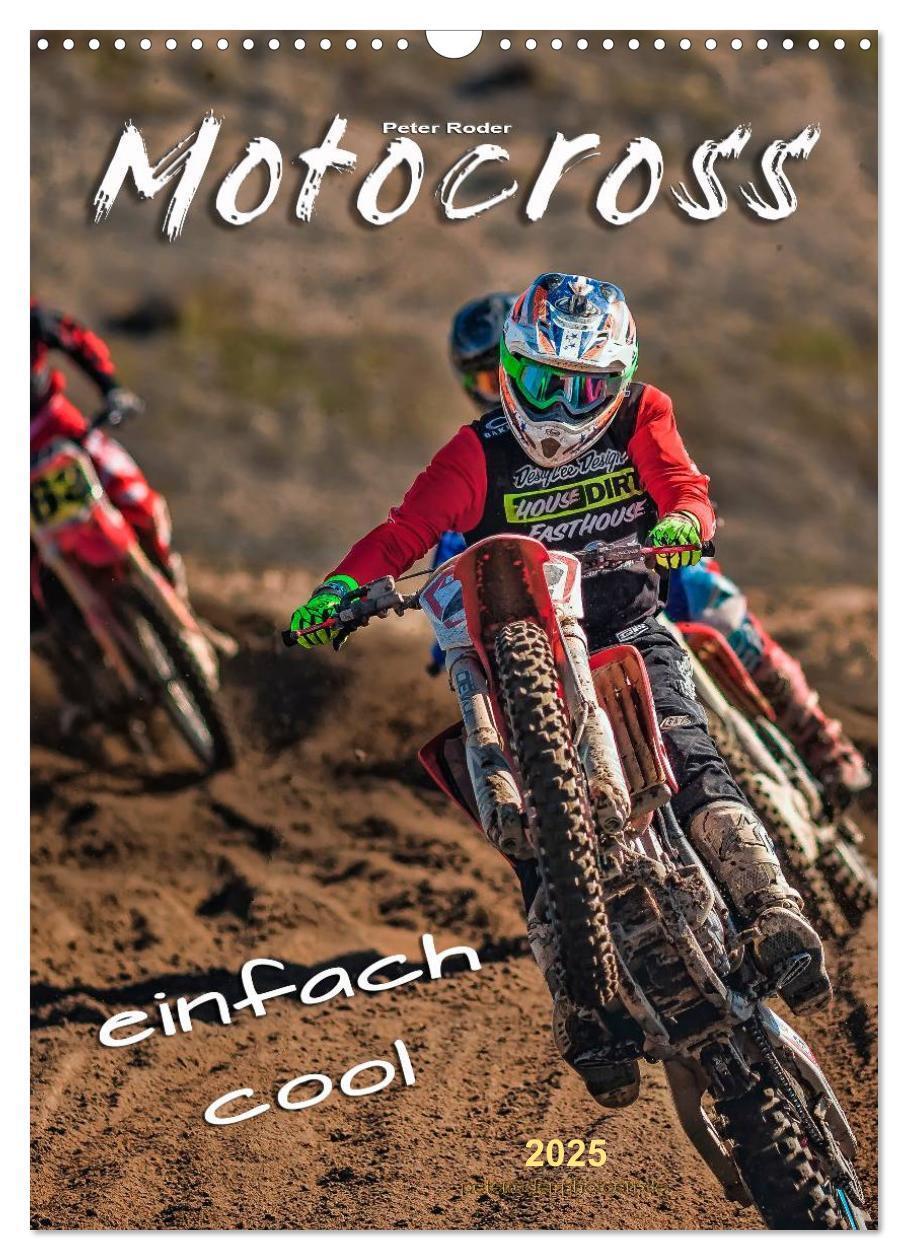 Cover: 9783457008850 | Motocross - einfach cool (Wandkalender 2025 DIN A3 hoch), CALVENDO...