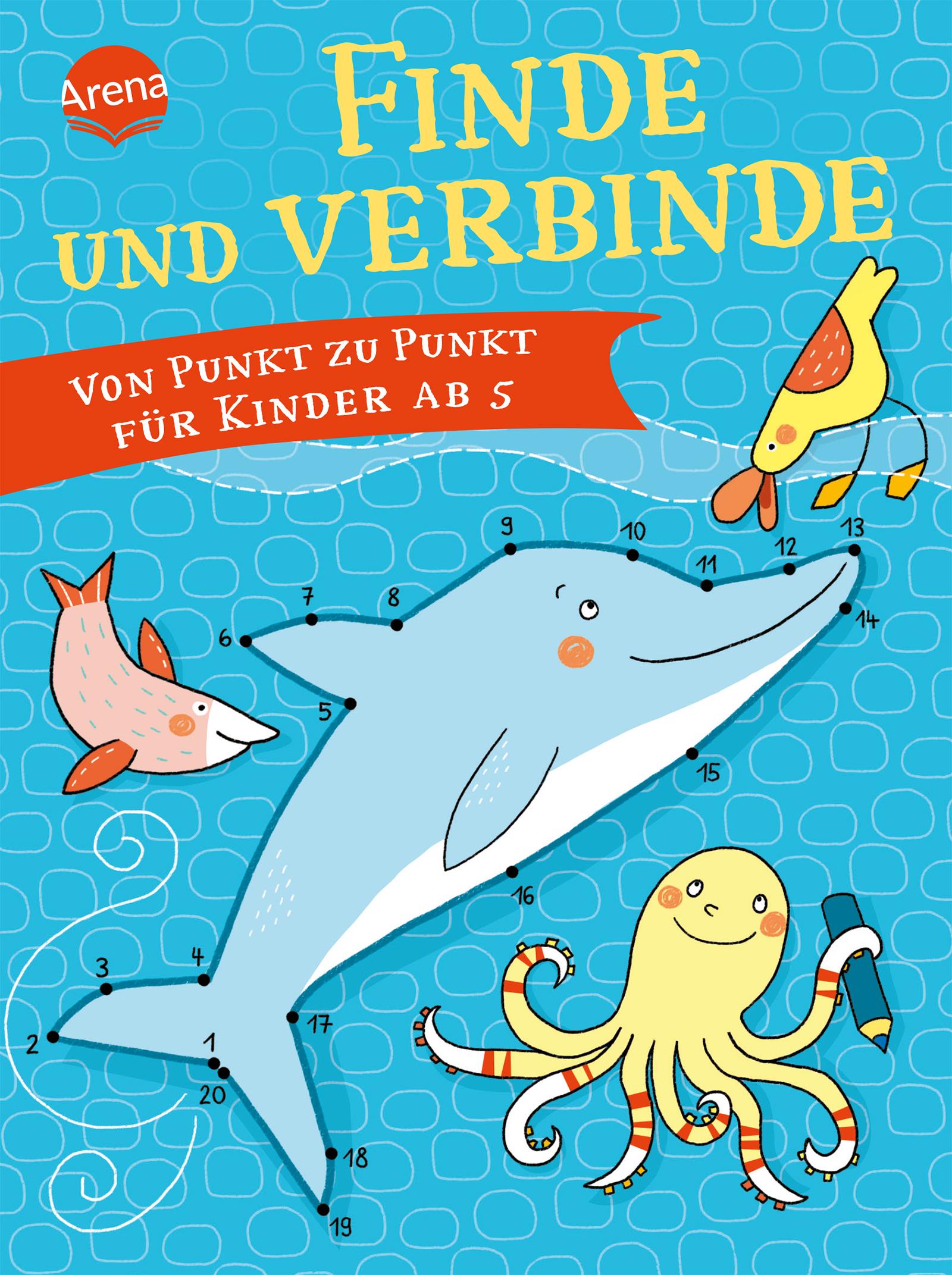 Cover: 9783401704968 | Finde und verbinde. Von Punkt zu Punkt für Kinder ab 5 | Mascha Greune