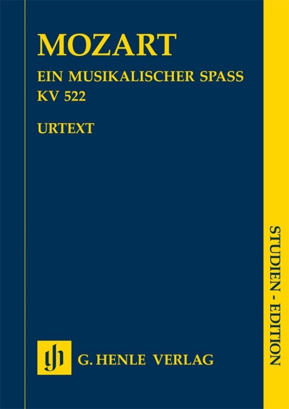 Cover: 9790201872810 | Wolfgang Amadeus Mozart - Ein musikalischer Spaß KV 522 für 2...