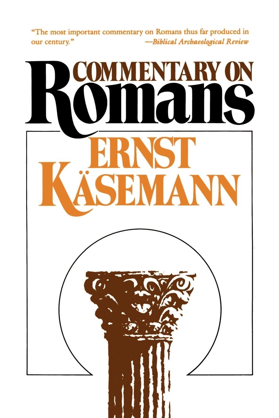 Cover: 9780802808608 | Commentary on Romans | Ernst Kasemann | Taschenbuch | Englisch | 1994