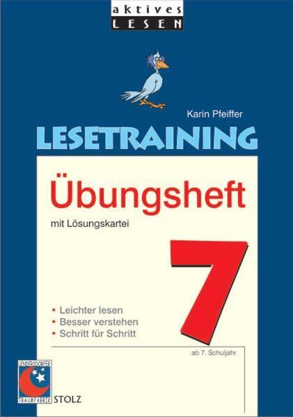 Cover: 9783897782976 | Lesetraining Übungsheft 7 | Karin Pfeiffer | Broschüre | 32 S. | 2006