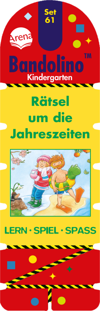 Cover: 9783401712123 | Rätsel rund um die Jahreszeiten (Kinderspiel) | Friederike Barnhusen