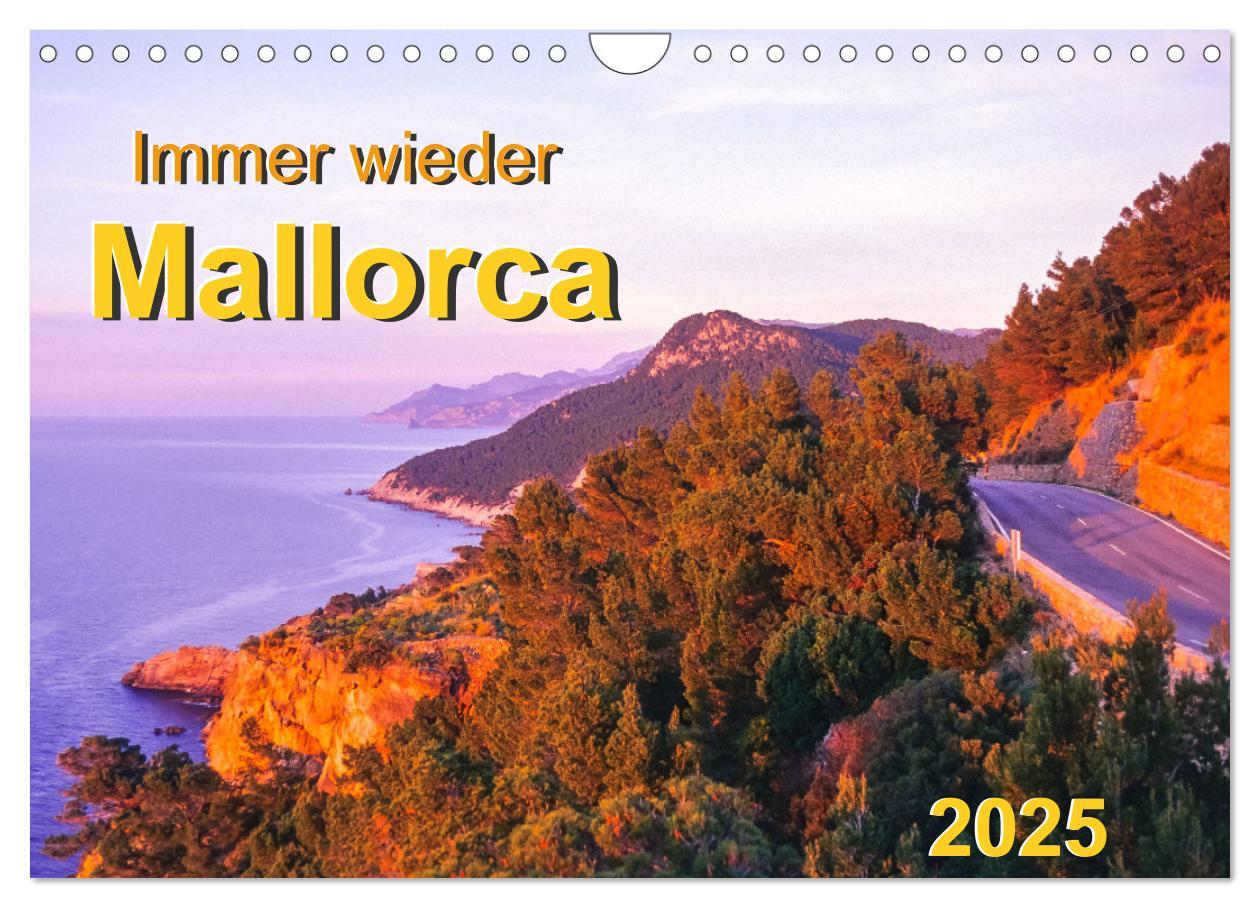 Cover: 9783435077281 | Immer wieder Mallorca (Wandkalender 2025 DIN A4 quer), CALVENDO...