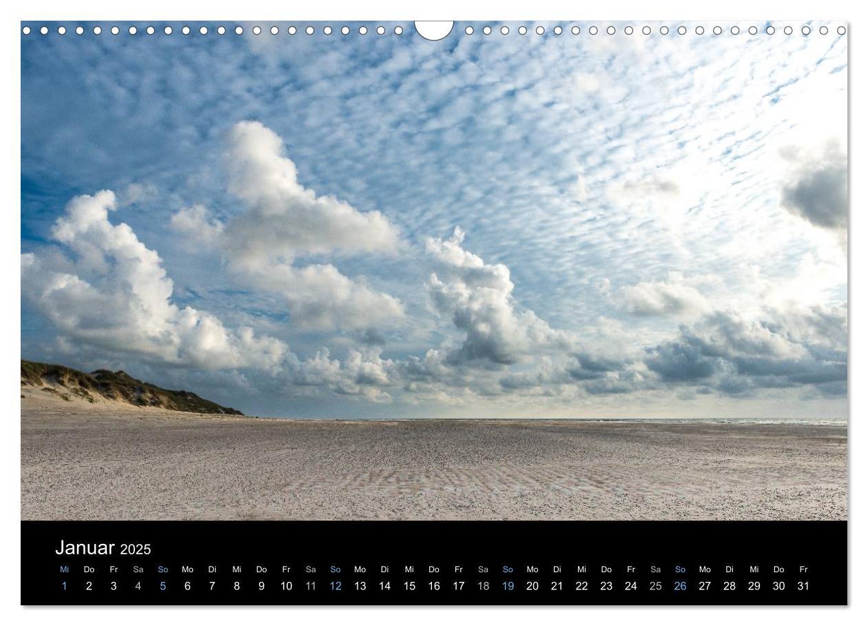 Bild: 9783435519637 | Wolken über Dänemark (Wandkalender 2025 DIN A3 quer), CALVENDO...