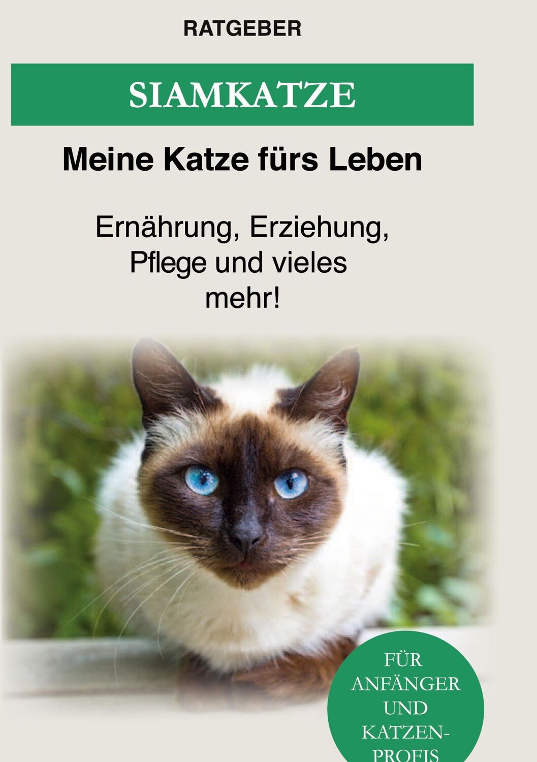 Cover: 9783752686678 | Siam Katze | Siamkatze - Ernährung, Erziehung, Pflege und vieles mehr!