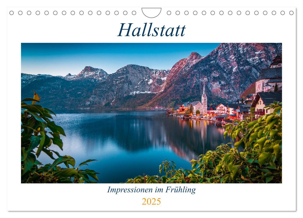 Cover: 9783435210909 | Hallstatt - Impressionen im Frühling (Wandkalender 2025 DIN A4...