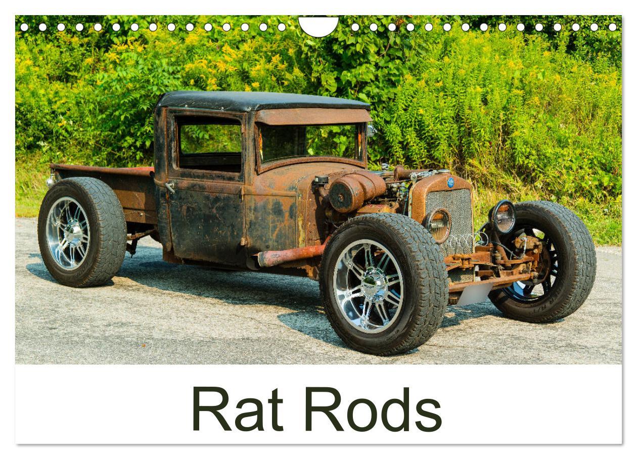 Cover: 9781325949168 | Rat Rods (Wall Calendar 2025 DIN A4 landscape), CALVENDO 12 Month...