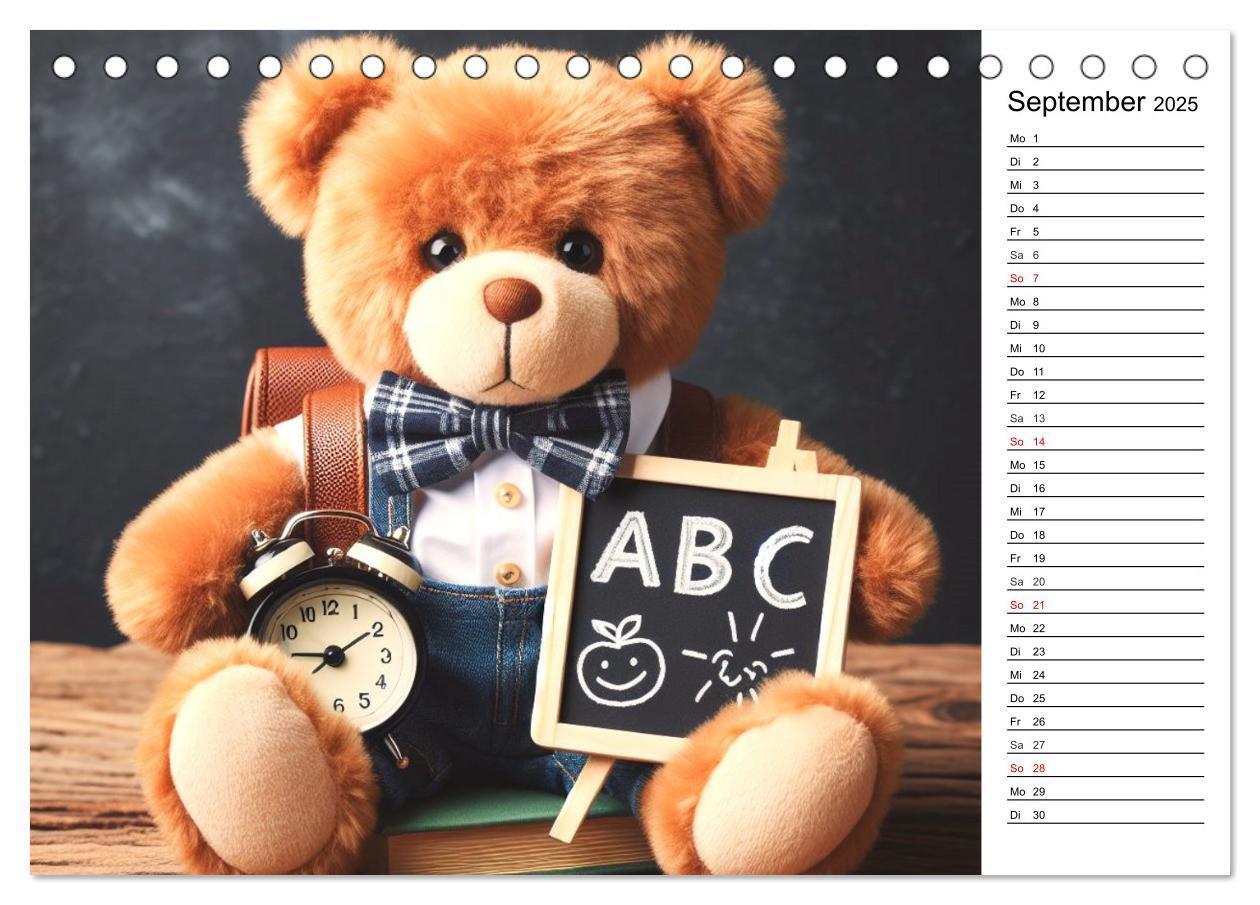 Bild: 9783383772337 | Teddys - Die Jahresreise der KI-Teddybären (Tischkalender 2025 DIN...