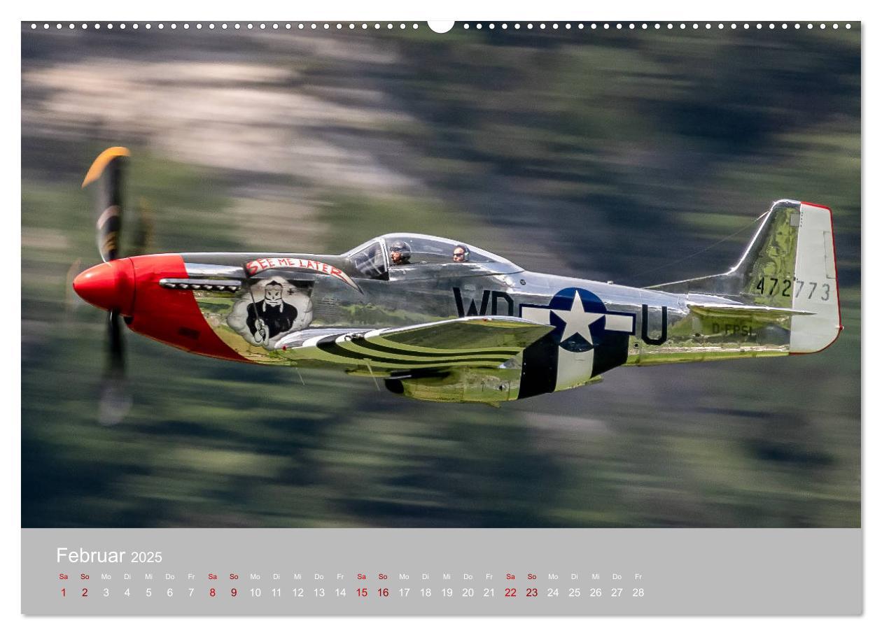 Bild: 9783435146192 | Fliegende Legenden - Warbirds (hochwertiger Premium Wandkalender...