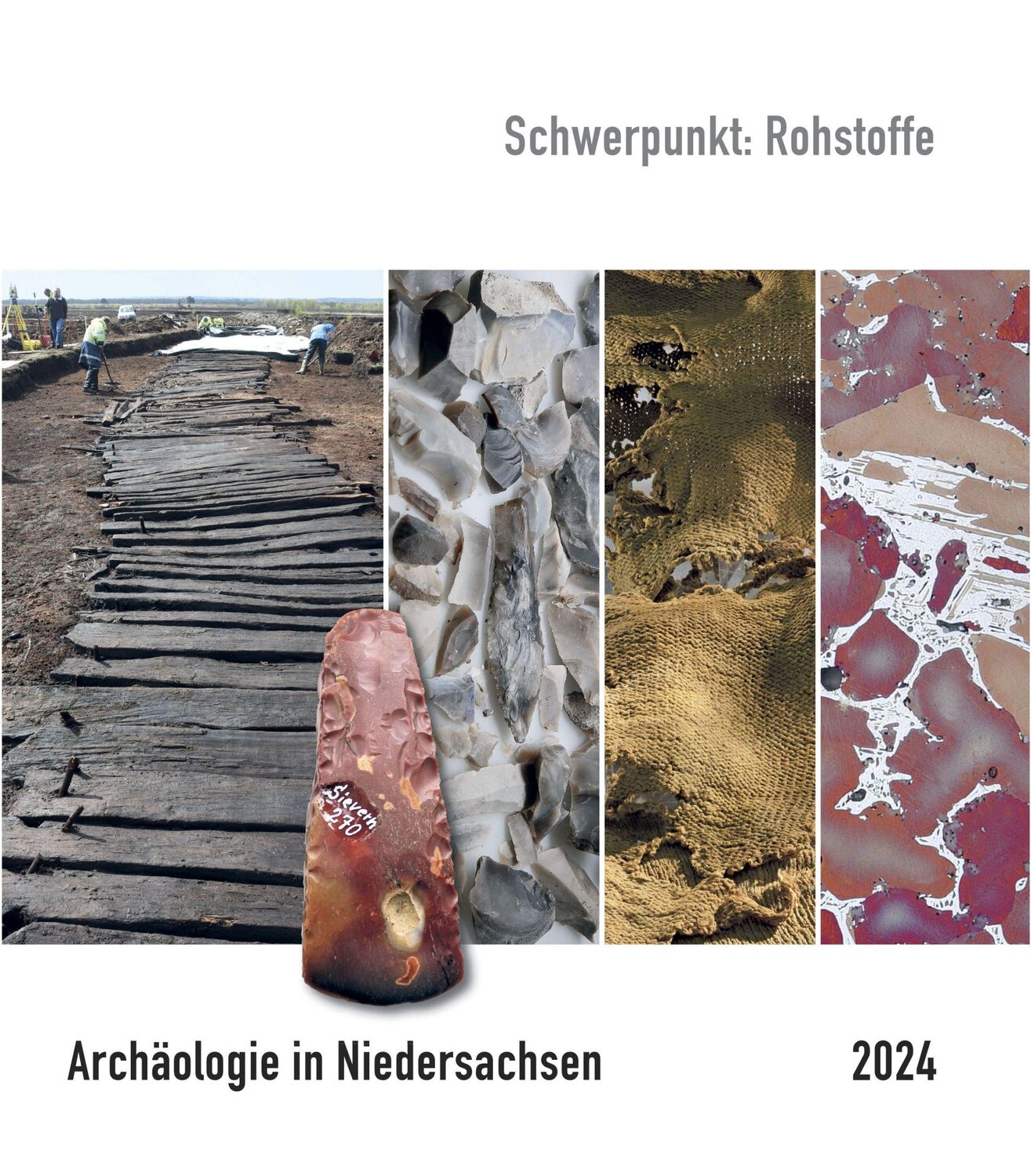 Cover: 9783730821176 | Archäologie in Niedersachsen Band 27/2024 | Schwerpunkt: Rohstoffe