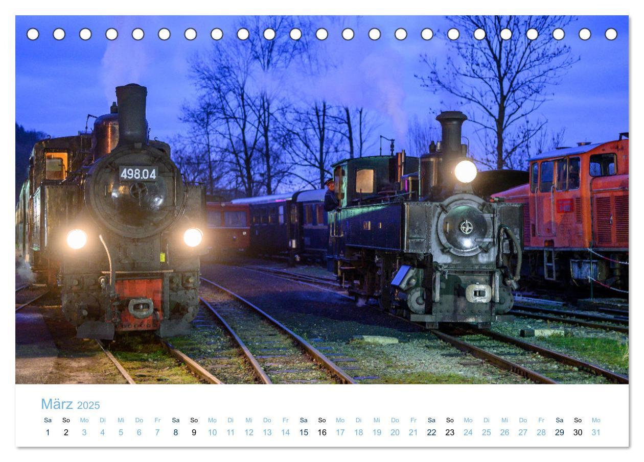 Bild: 9783435020652 | Steyrtalbahn (Tischkalender 2025 DIN A5 quer), CALVENDO Monatskalender