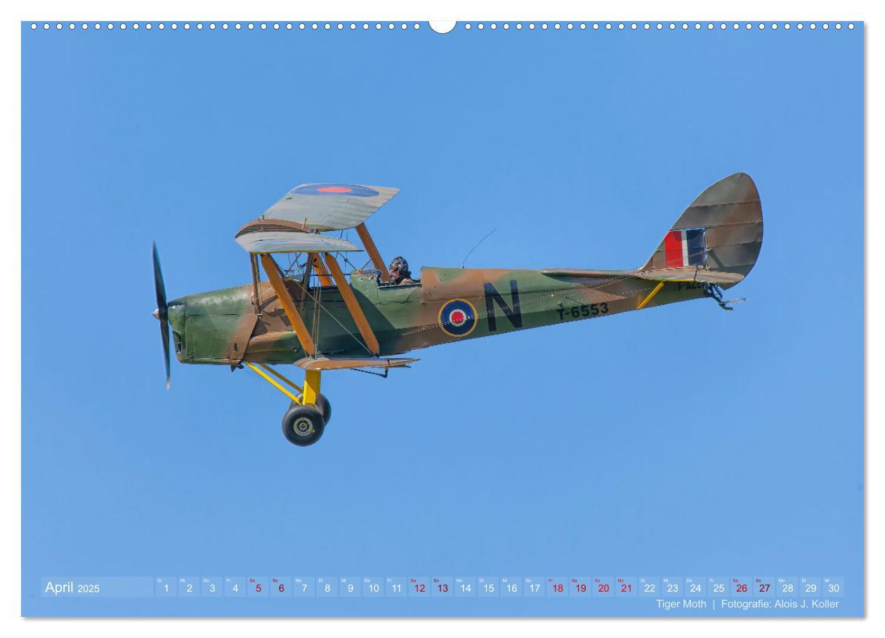 Bild: 9783383823961 | Classic Airplanes (Wandkalender 2025 DIN A2 quer), CALVENDO...