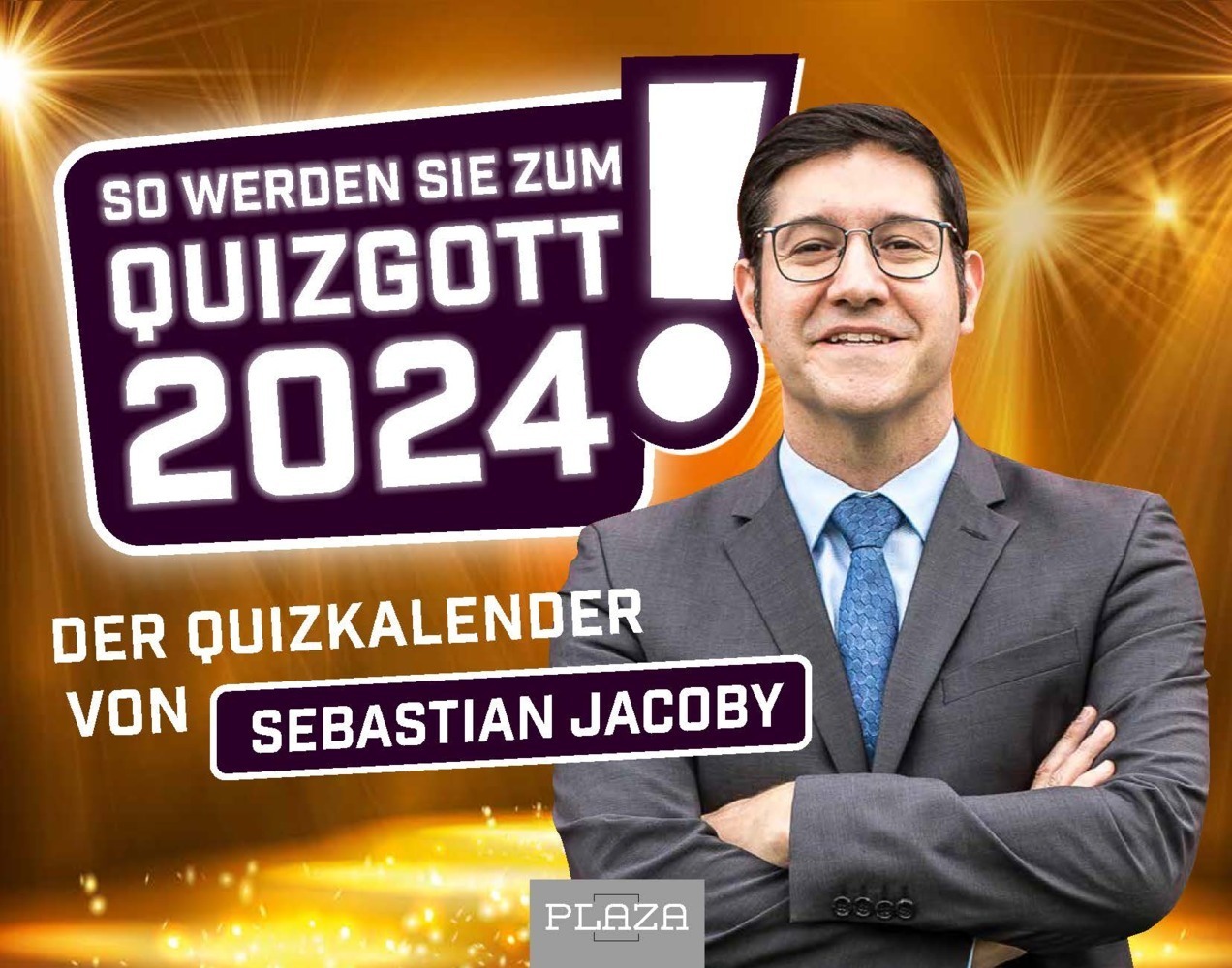 Cover: 9783966646482 | So werden Sie zum Quizgott Kalender 2024 - Tagesabreißkalender | 2024