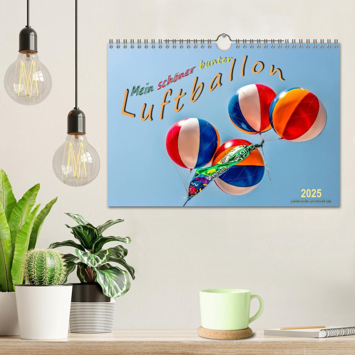 Bild: 9783435466184 | Mein schöner bunter Luftballon (Wandkalender 2025 DIN A4 quer),...