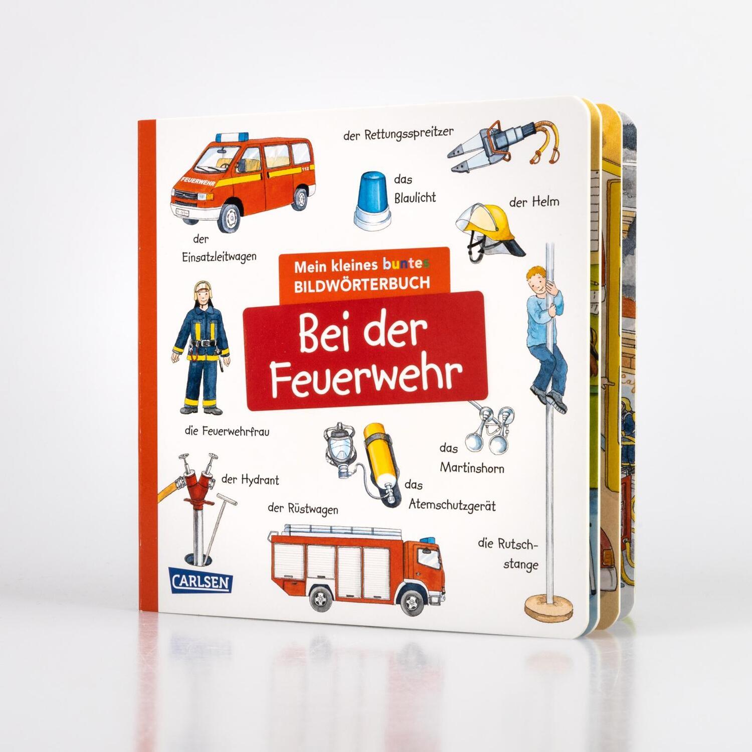 Bild: 9783551173010 | Mein kleines buntes Bildwörterbuch: Bei der Feuerwehr | Julia Hofmann