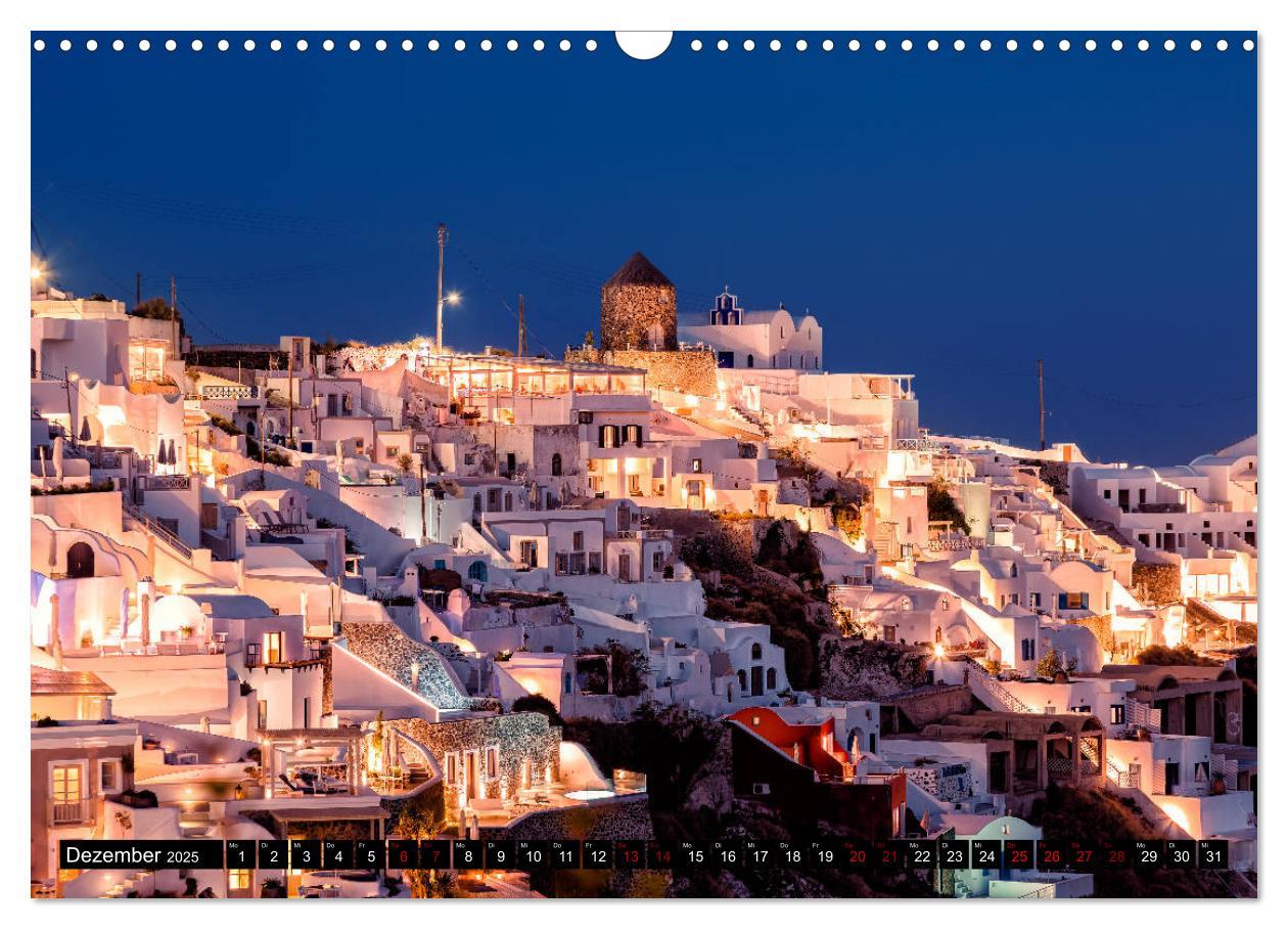 Bild: 9783435437566 | Santorini - Perle in der Ägais (Wandkalender 2025 DIN A3 quer),...