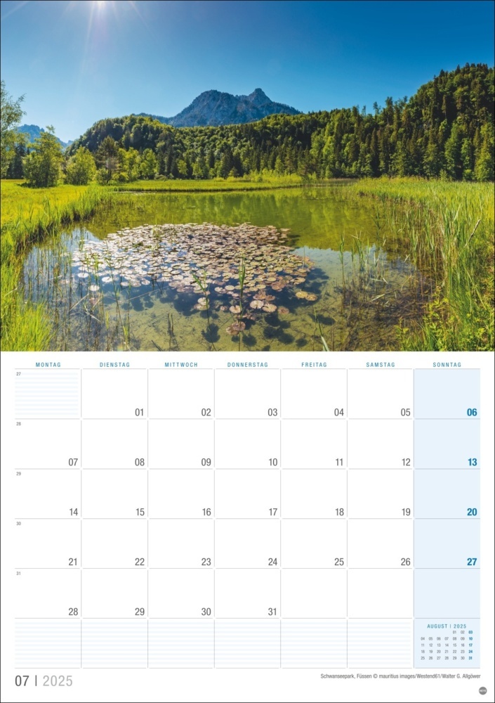 Bild: 9783756408351 | Allgäu Planer 2025 | Kalender | 13 S. | Deutsch | 2025 | Heye