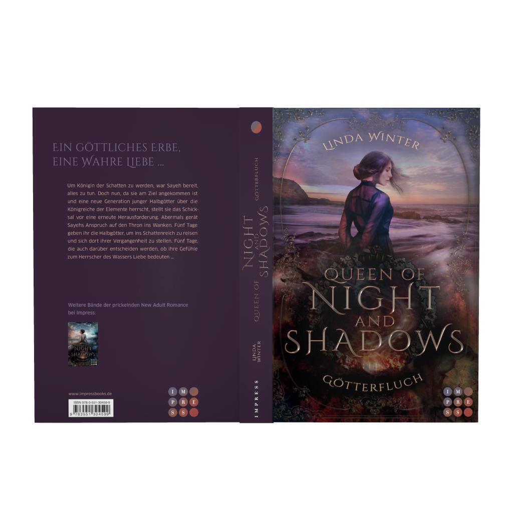 Bild: 9783551304599 | Queen of Night and Shadows. Götterfluch | Linda Winter | Taschenbuch