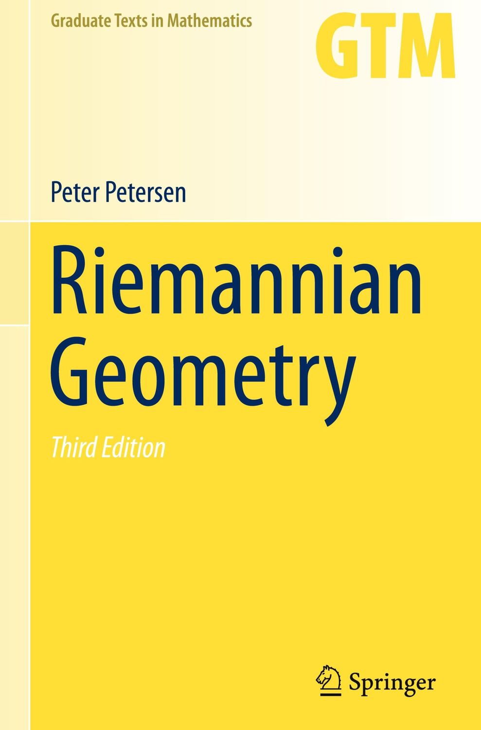 Cover: 9783319266527 | Riemannian Geometry | Peter Petersen | Buch | xviii | Englisch | 2016