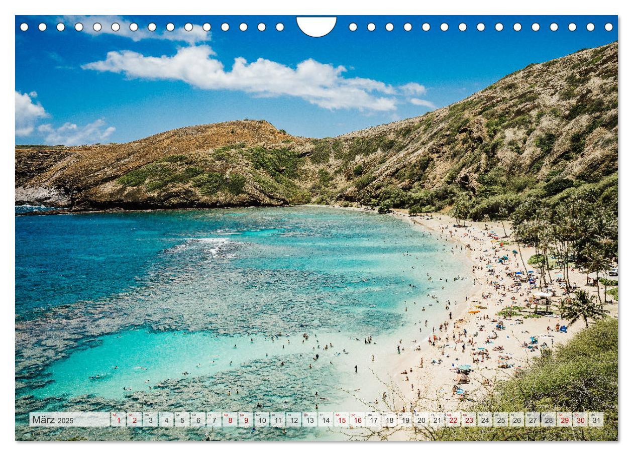 Bild: 9783435218547 | Aloha Hawaii (Wandkalender 2025 DIN A4 quer), CALVENDO Monatskalender