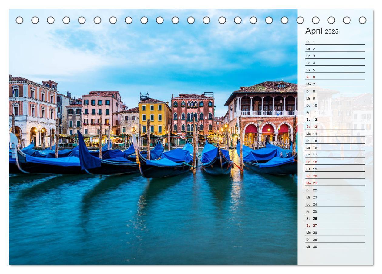 Bild: 9783435314669 | Venedig - Stille Momente (Tischkalender 2025 DIN A5 quer), CALVENDO...