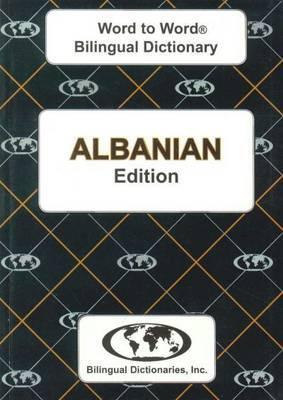 Cover: 9780933146495 | English-Albanian &amp; Albanian-English Word-to-Word Dictionary | Buch