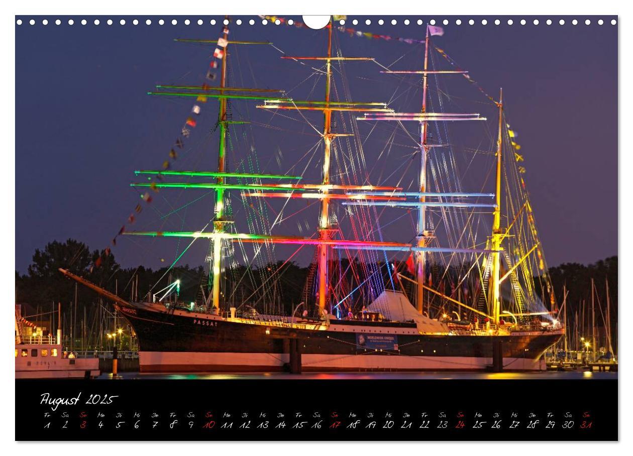 Bild: 9783435827817 | Boote und Schiffe auf Elbe und Ostsee (Wandkalender 2025 DIN A3...