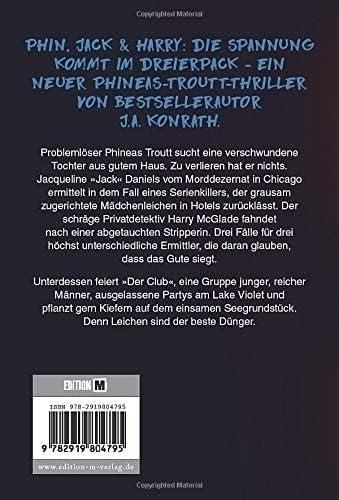 Rückseite: 9782919804795 | Sterbenshauch | J. A. Konrath | Taschenbuch | 576 S. | Deutsch | 2018