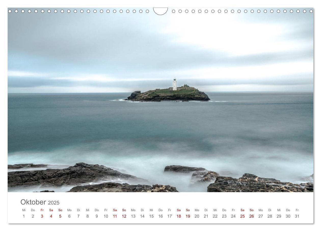 Bild: 9783435382606 | Die Südküste Englands - Cornwall (Wandkalender 2025 DIN A3 quer),...