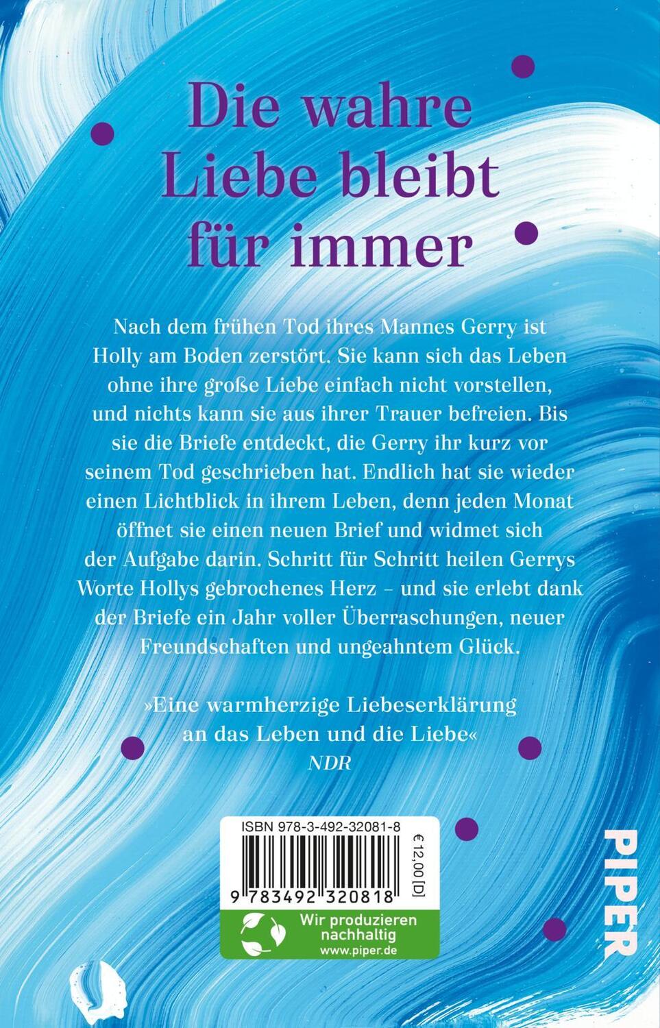 Rückseite: 9783492320818 | P.S. Ich liebe dich | Cecelia Ahern | Taschenbuch | 480 S. | Deutsch