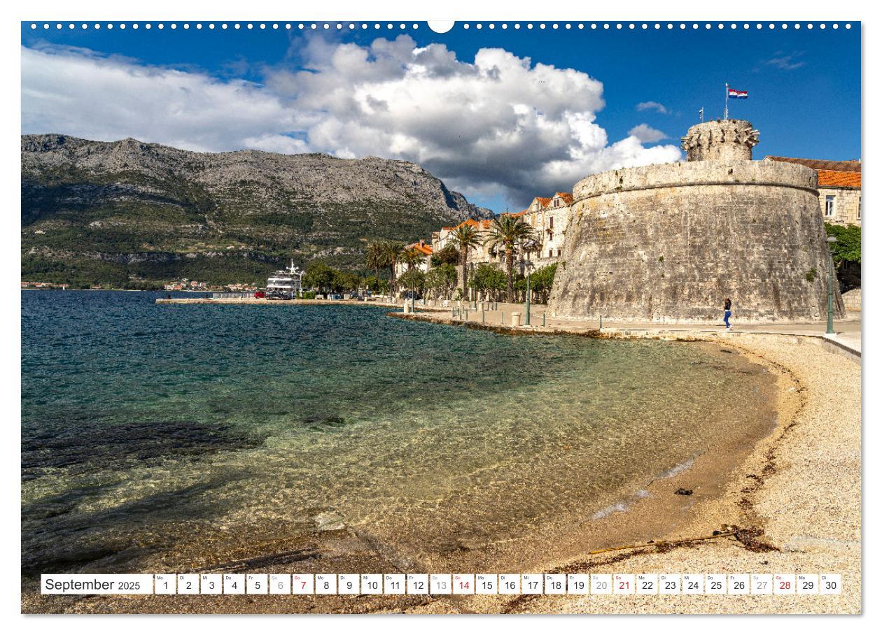 Bild: 9783457148921 | Kroatien - Korcula (hochwertiger Premium Wandkalender 2025 DIN A2...