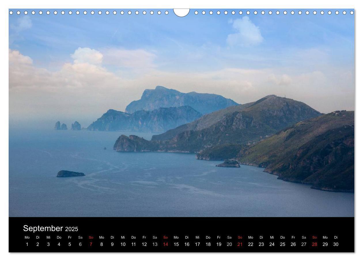 Bild: 9783435596034 | Amalfiküste und Capri (Wandkalender 2025 DIN A3 quer), CALVENDO...