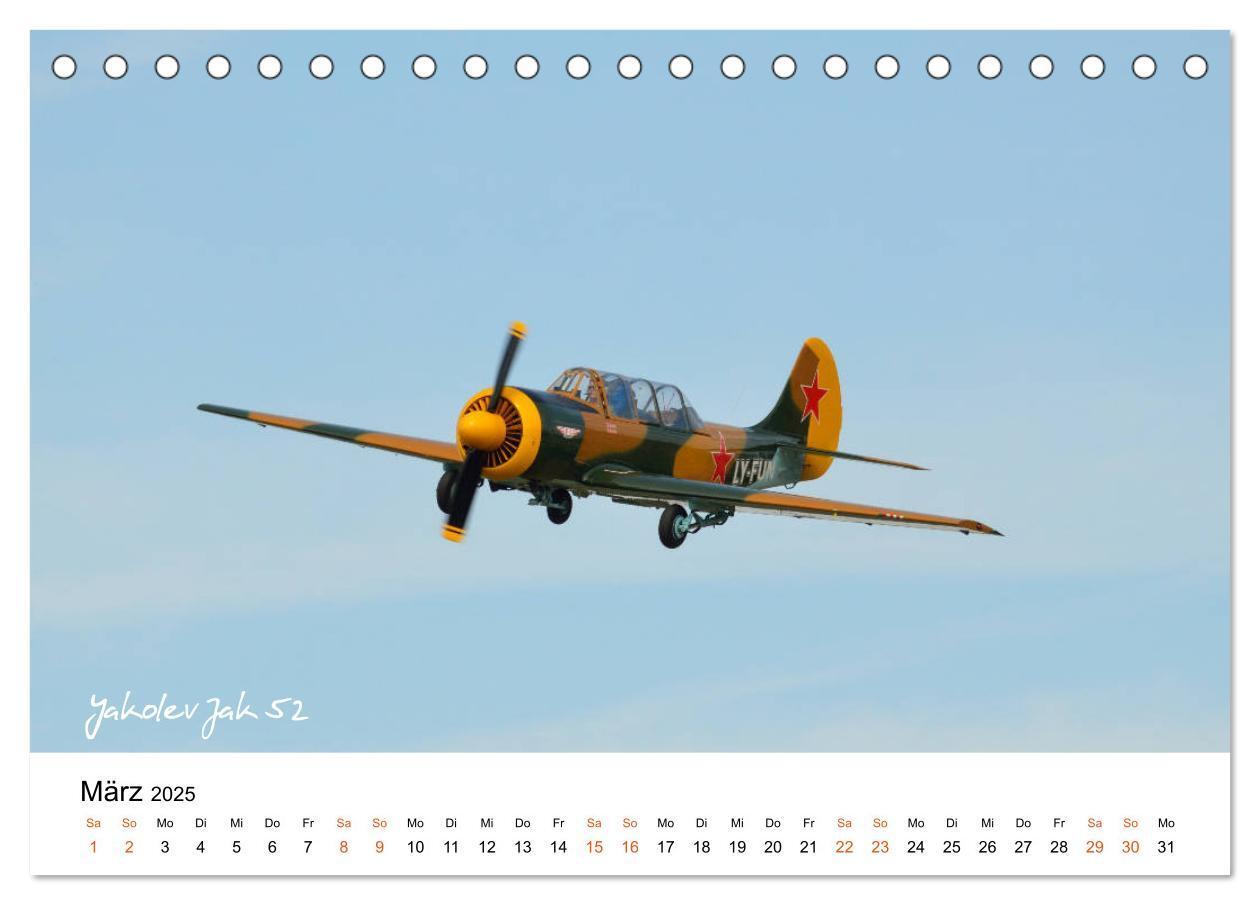 Bild: 9783435379934 | Die Faszination. Flugzeuge am Himmel (Tischkalender 2025 DIN A5...