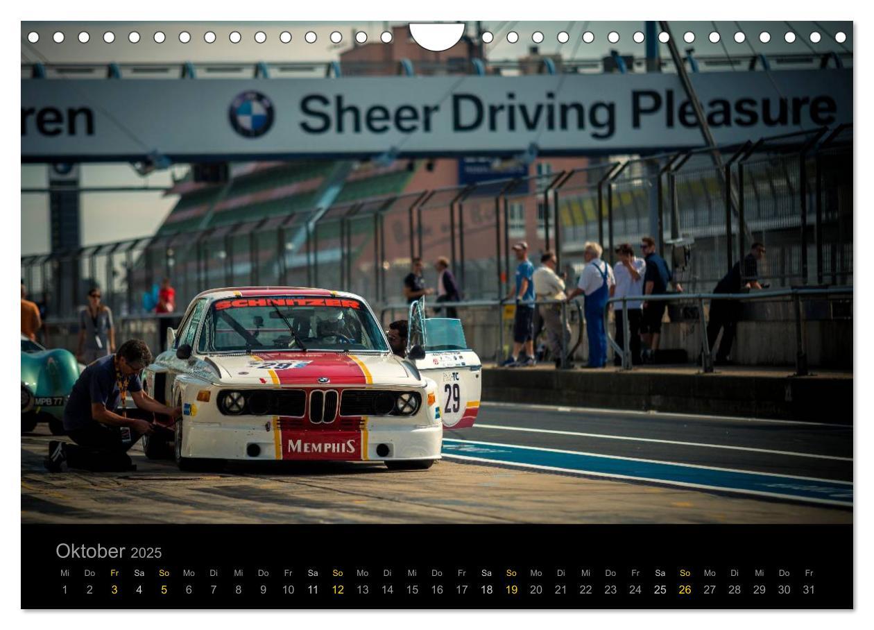 Bild: 9783435476909 | Classic BMW Racing (Wandkalender 2025 DIN A4 quer), CALVENDO...