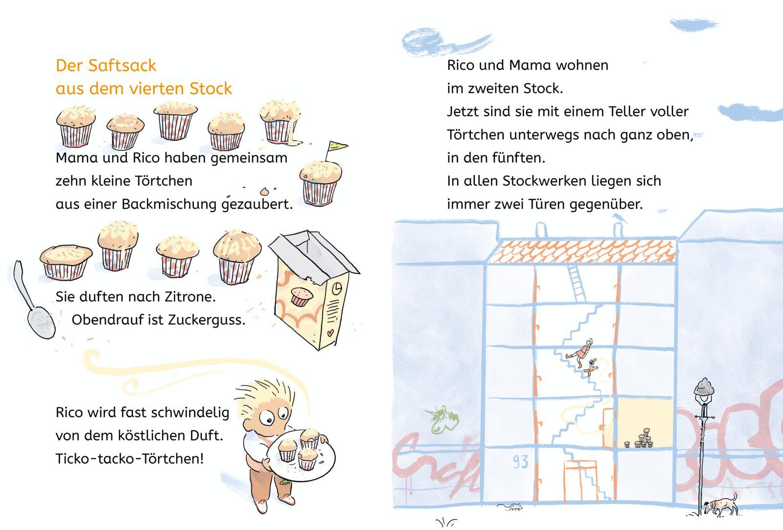 Bild: 9783551691194 | Rico und die Klautörtchen | Andreas Steinhöfel | Buch | Rico | 64 S.