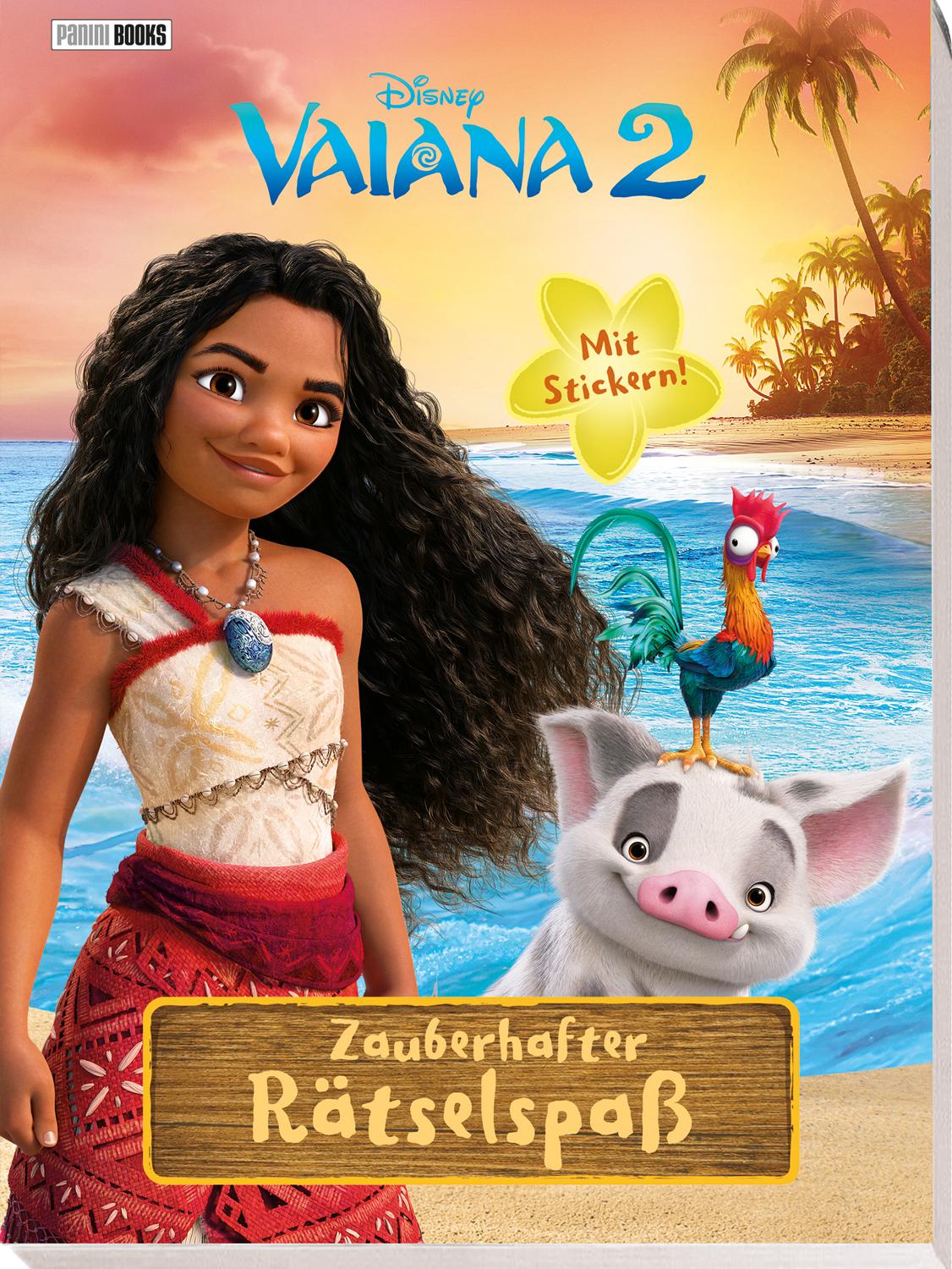 Cover: 9783833245251 | Disney Vaiana 2: Zauberhafter Rätselspaß - Mit Stickern! | Panini