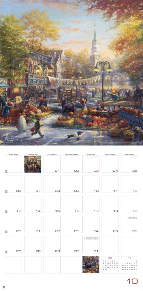 Bild: 9783756405510 | Thomas Kinkade: Land of Light Broschurkalender 2025 | Thomas Kinkade