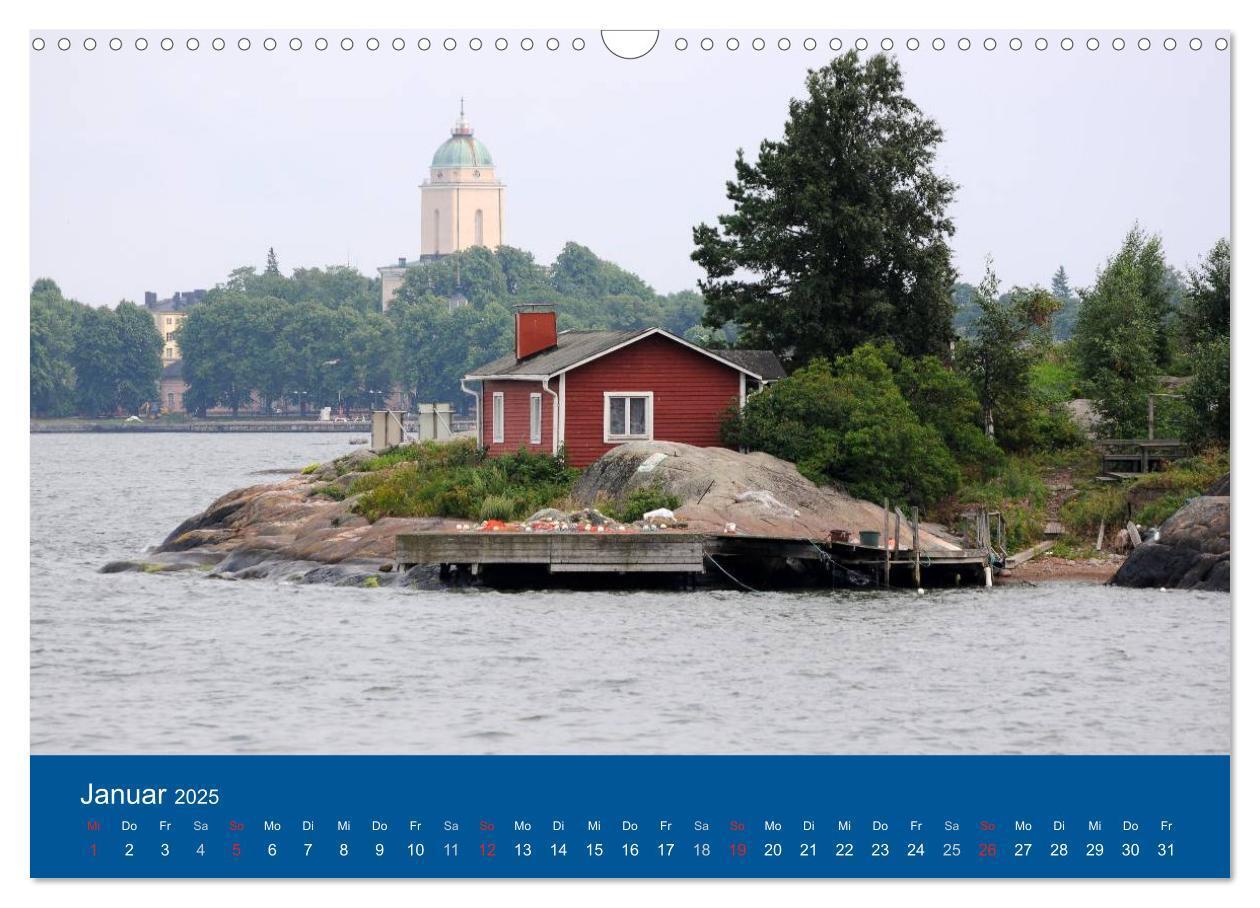 Bild: 9783435614370 | Helsinki im Auge des Fotografen (Wandkalender 2025 DIN A3 quer),...